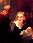 Thomas Sully, Portia and Shylock